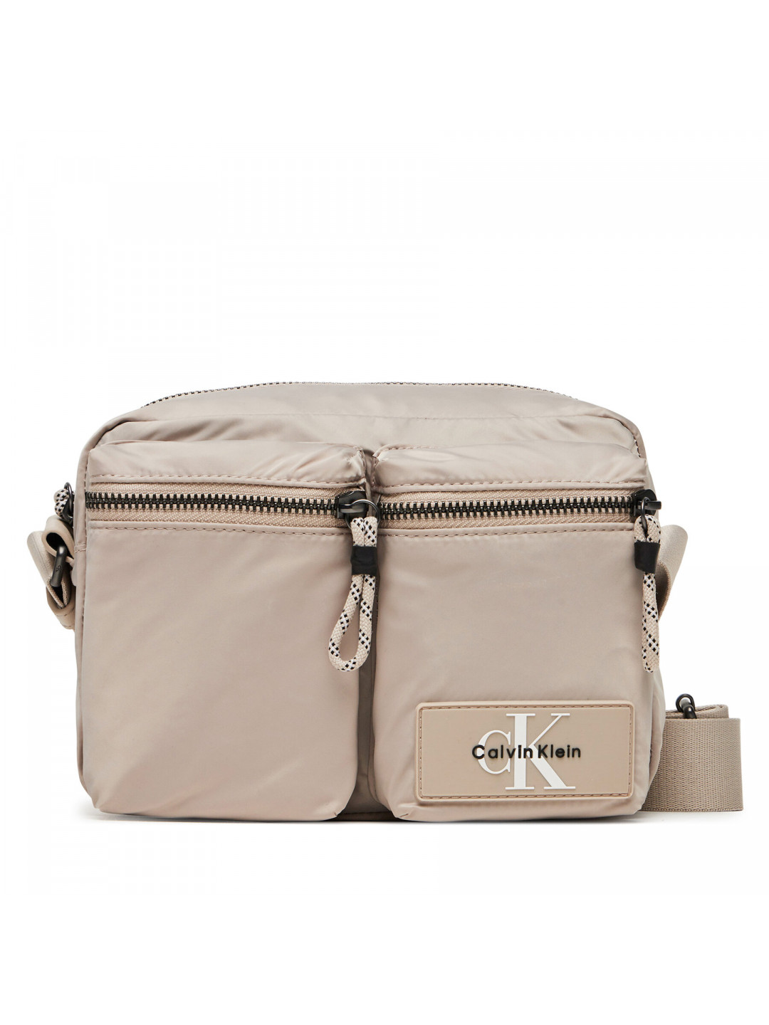 Brašna Calvin Klein Tech Utility Camera Bag LV04G3178G Écru